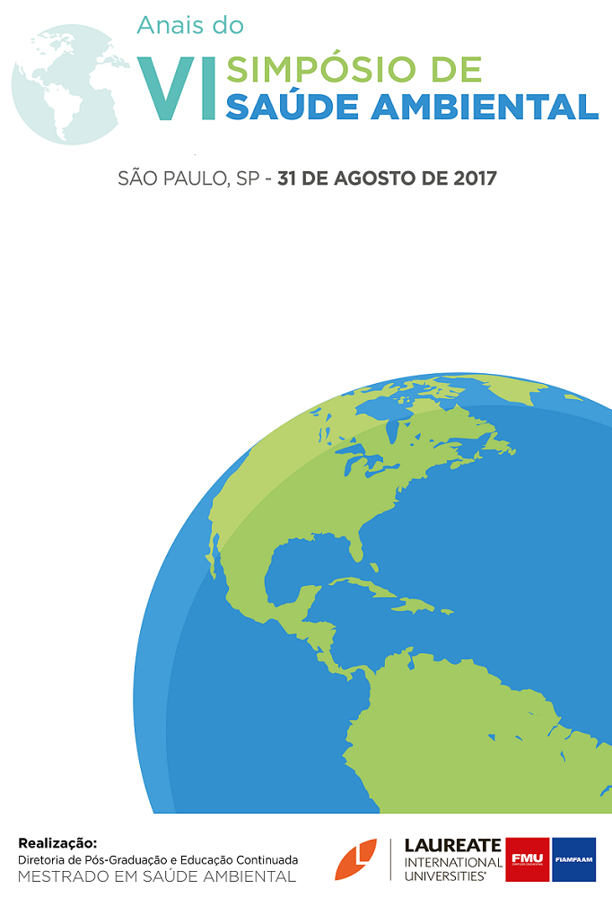 					Visualizar v. 5 (2017): SUPLEMENTO - ANAIS DO VI SIMPÓSIO DE SAÚDE AMBIENTAL
				